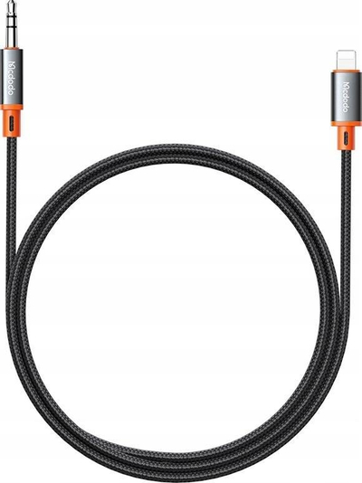 Kabllo audio Mcdodo Castle Series, Lightning në 3.5mm, 1m, i zi