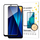 Mbrotës ekrani xhami Wozinsky Full Glue për Xiaomi POCO C65 Redmi 13C, 9H, me kornizë, i zi