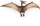 Figurine lodër PAPO Dinosaurs Pteranodon, PVC, shumëngjyrëshe
