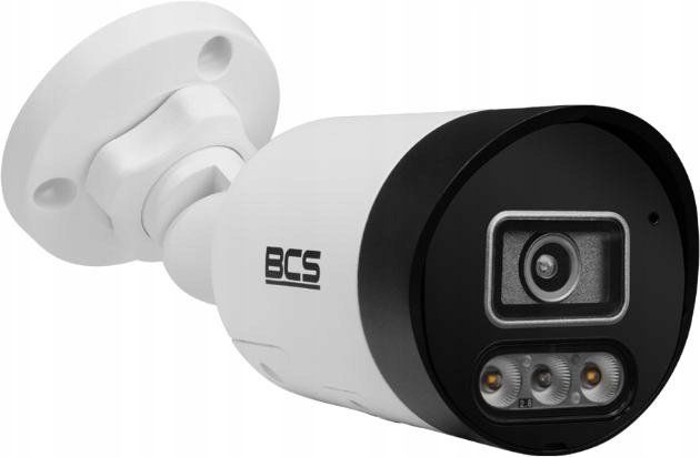Kamerë IP BCS Point BCS-P-TIP14FSR3L3-AI1, 4MP, PoE, e bardhë