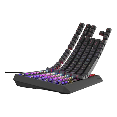 Tastierë gaming Genesis Thor 230 TKL, mekanike Outemu Brown, RGB, e zezë