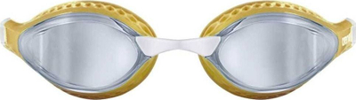 Syze noti Arena Airspeed Mirror, lente të pasqyruara, rrip i dyfishtë, argjend e artë