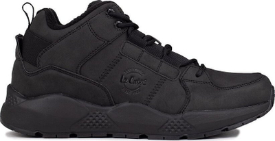 Atlete burrash Lee Cooper LCJ-23-31-3068M, dimri, me lidhëse, të zeza