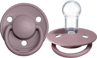 Memë qetësuese Bibs De Lux Silicone, 0-36m, e vjollcë