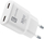Karikues udhëtimi Cellularline USB C Duo GaN 30W, 2 porta, i bardhë
