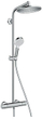 Sistem dushi Hansgrohe Crometta S, me termostat, krom