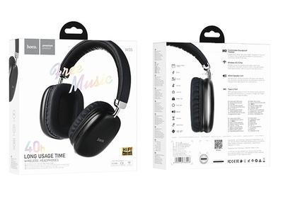 Безжични слушалки Hoco W35, блутут, микрофон, црни