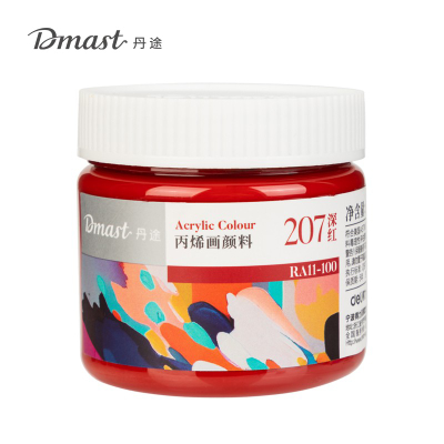 Deli Ngjyre Akril 100Ml 207 Dark Red