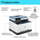 Мултифункционален печатач HP Color LaserJet Pro MFP 3302fdn, ласерски во боја, ADF, бел
