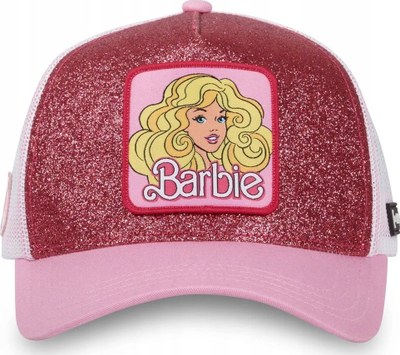 Kapele trucker Capslab Barbie CL-BA1-2-CT-BA18 me rrjetë, një masë, rozë