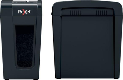 Shredder dokumentesh Rexel Secure X8 SL, P 4, 8 fletë, 14L, i zi