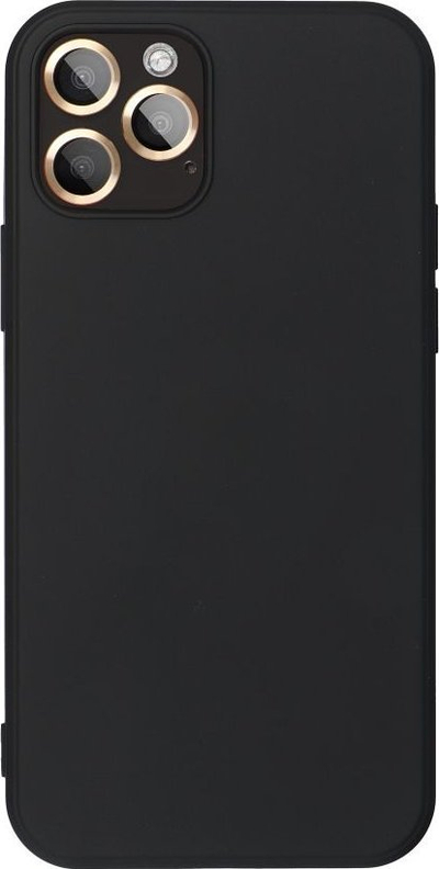Mbrojtëse telefoni Forcell Silicone për Samsung Galaxy A23 5G, silikon, mat, e zezë