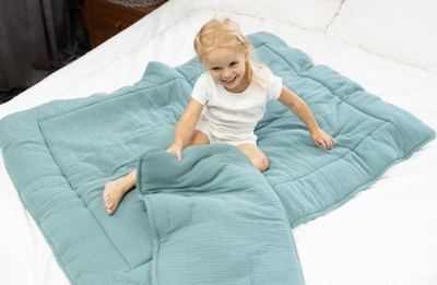 Set krevat Multitex Quilt Muslin 34, 100 x 135 cm, anti-alergjik, i bardhë