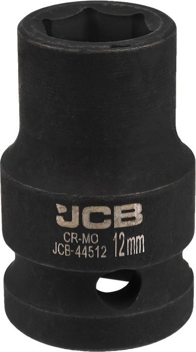 Çelës soket goditës JCB 1/2", 12mm, Cr Mo, gjashtëkëndor