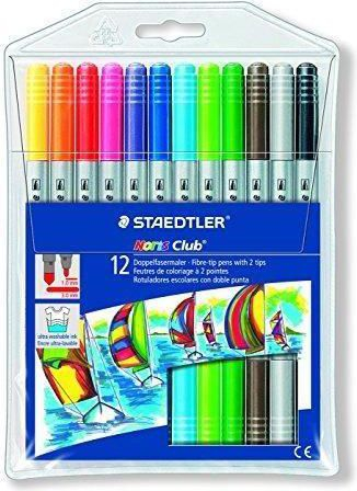 Markera me ngjyra Staedtler, 12 ngjyra