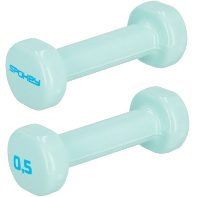 Hantela vinili Spokey Shape 941963, set 2x0.5 kg, blu