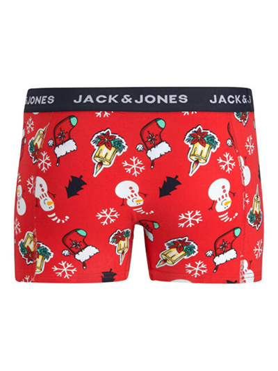 Mbathje Jack&Jones JACTOM mJC1393, 3 palë, të kuqe/gjelbra/kaltra, M