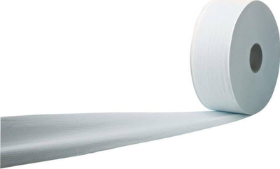 Letër higjienike jumbo, 360 m, 2 shtresa, e bardhë, paketim 6 rrotulla