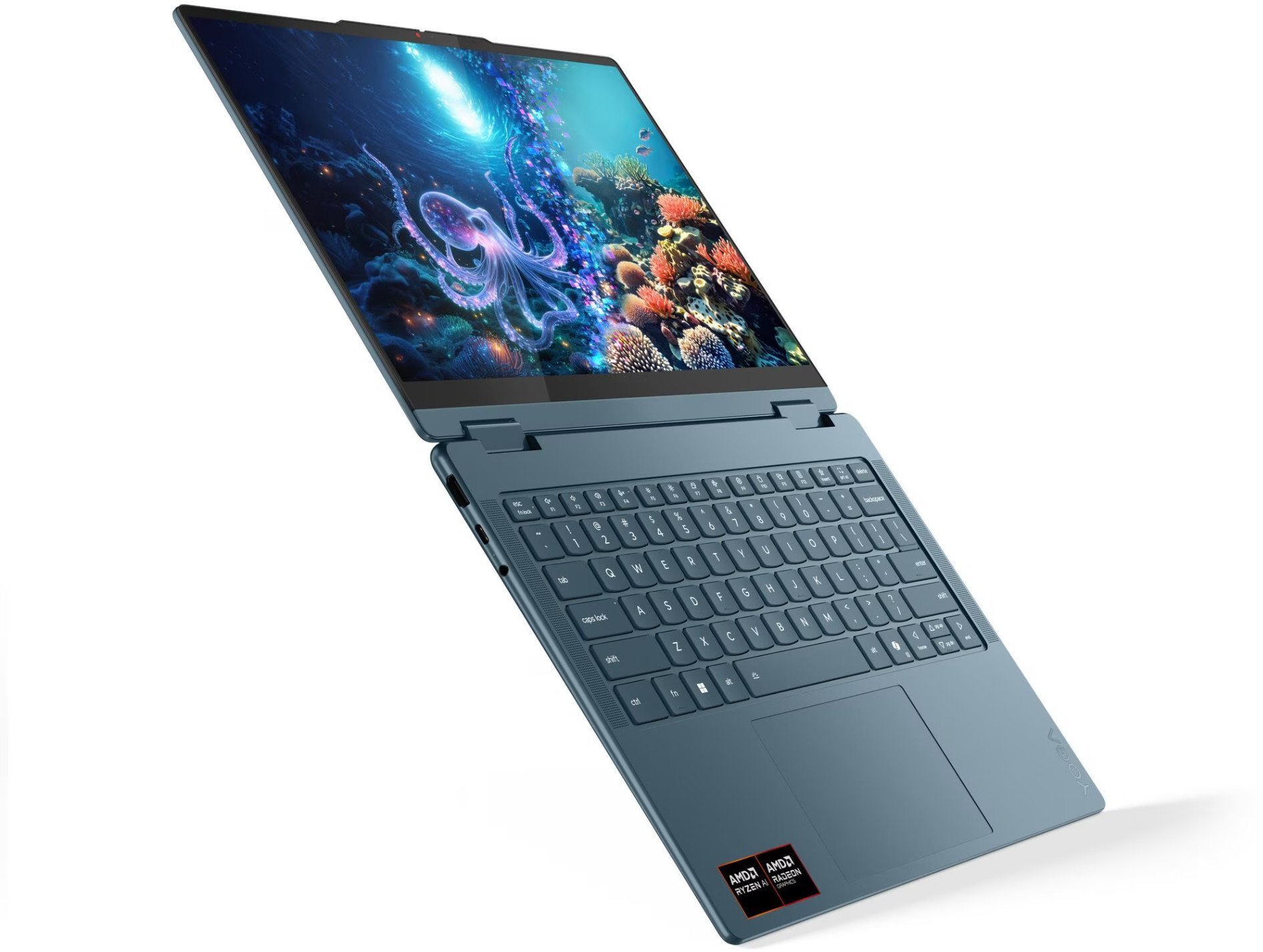 Laptop Lenovo Yoga 7 2-in-1 14AKP10, 14", Ryzen AI 5 340, 16GB, 512GB, i kaltër 8