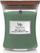 Qiri me erë Woodwick Mint Leaves, 275g, kavanoz druri, jeshil