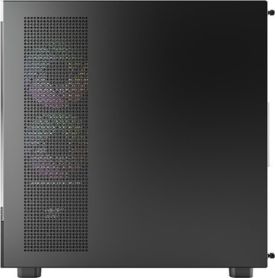 Kuti kompiutri Montech XR Panoramic Window, mid tower, me 3 ventilatorë ARGB PWM, e zezë