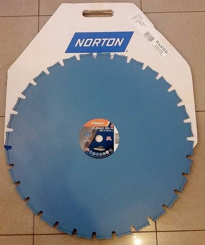 Disk prerës për beton Norton Clipper Classic BS-10 70184647269, 900mm, vrimë 60mm, blu