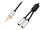 Kabllo ndarëse audio BLOW Premium, mini jack 3.5mm në 2x 3.5mm, 15cm, e zezë