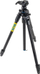 Tripod fotografik Slik Pro AL-324BH4, lartësi 141 cm, kokë sferike, i zi