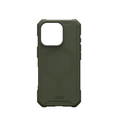 Futrollë UAG Essential Armor për iPhone 16 Pro, me MagSafe, Olive Drab