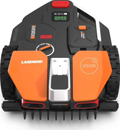 Robot kositës Worx Landroid Vision S250, për lëndina të vogla, WiFi, i zi