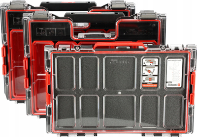 Set organizimi veglash Qbrick System Pro 5n1 Multi Box, me karrocë, që s’e kap uji, ngjyrë e zezë