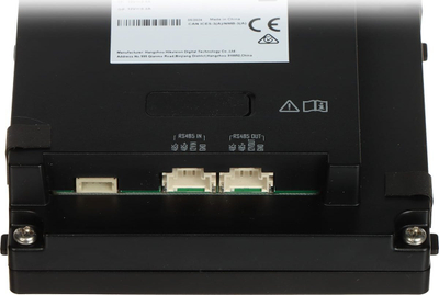 Modul tastiere Hikvision DS-KD-K12, për domofon, me numpad, gri