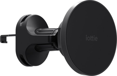 Mbajtëse telefoni për makinë iOttie iTap 3, MagSafe, për grilë ajri, karbon e zezë
