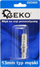 Adapter për zorrë pneumatike GEKO, 13mm, dalje mashkullore, metalik
