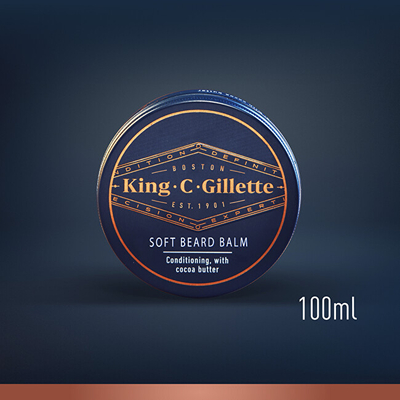 Balsam për mjekërr Gillette King Soft Beard Balm, 100 ml