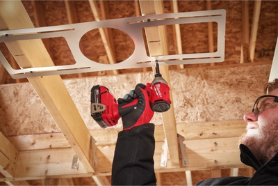 Vidhosëse goditëse Milwaukee M18 BLIDR-0X, 1/4" HEX, 18V, e kuqe