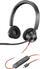 Kufje me mikrofon Poly Blackwire 3320, USB, mbi veshë, të zeza