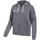 Xhaketë me kapuç Nike Park 20 Fleece, futboll, për goca, gri