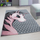 Tapet për kalamaj Ayyildiz Carpets Kids 590, lesh i shkurtër 12 mm, me njëbrirësh, rozë e gri