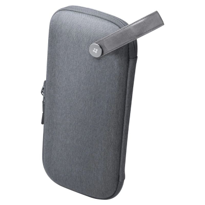 Çantë mbrojtëse Spigen Klasden Pouch Renewed, për Nintendo Switch 2, me rrip dore, gri charcoal