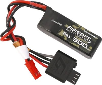 Bateri Li-Po Gens Ace G-Tech, 7.4V, 300mAh 35C, e zezë