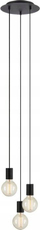 Llambadar tavani Markslojd Cielo 108733, 3 llampa, metal, i zi
