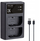 Karikues baterish K&amp;F Concept LPE6NH, Dual Channel, LED, Type C