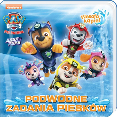 Libër për vaskë Paw Patrol Happy Bath Part 3 Dogs Underwater Tasks, që ndërron ngjyrë