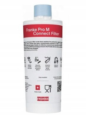Filtër uji Franke Pro M Connect 150.0717.797, nën lavaman, karbon i aktivizuar