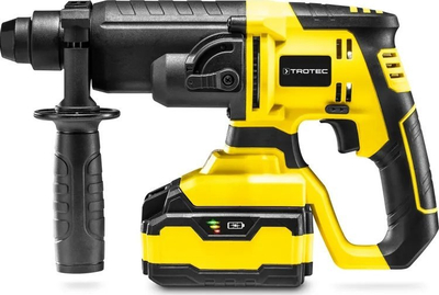 Çekiç me bateri Trotec PRDS 20-20V, 20V, 4.0Ah, i verdhë me të zezë