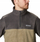 Bluzë fleece për burra Columbia Steens Mountain Half Zip, poliester, gjysmë zinxhir, gri bezhë