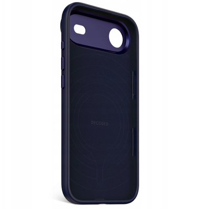 Mbulesë silikoni Decoded për Apple iPhone Air, me MagSafe, blu True Navy