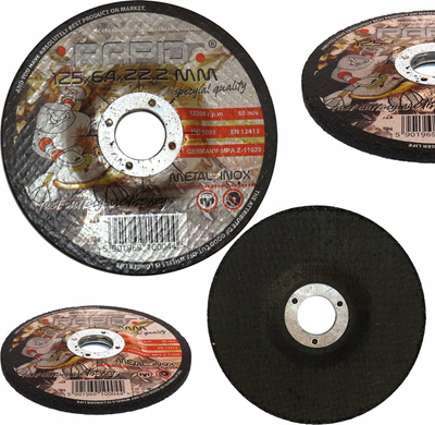 Disk bluarës metali Marpol M08226, 125 mm, 6.4 mm