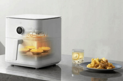 Fritezë ajri Xiaomi Mi Smart Air Fryer 6.5L, smart, 6.5L, e bardhë